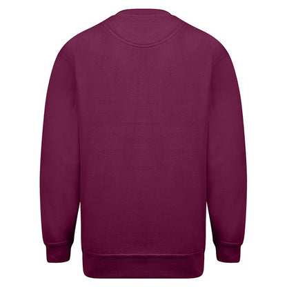 Burgundy - Side - Absolute Apparel Mens Magnum Sweat