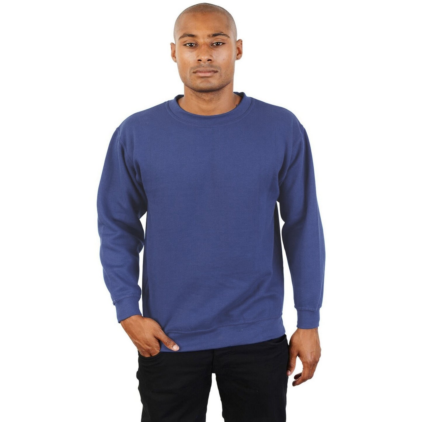 Royal - Back - Absolute Apparel Mens Magnum Sweat
