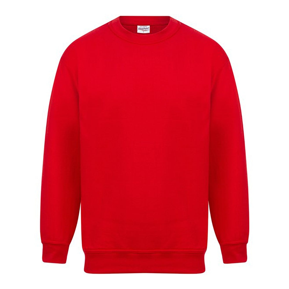 Red - Front - Absolute Apparel Mens Magnum Sweat