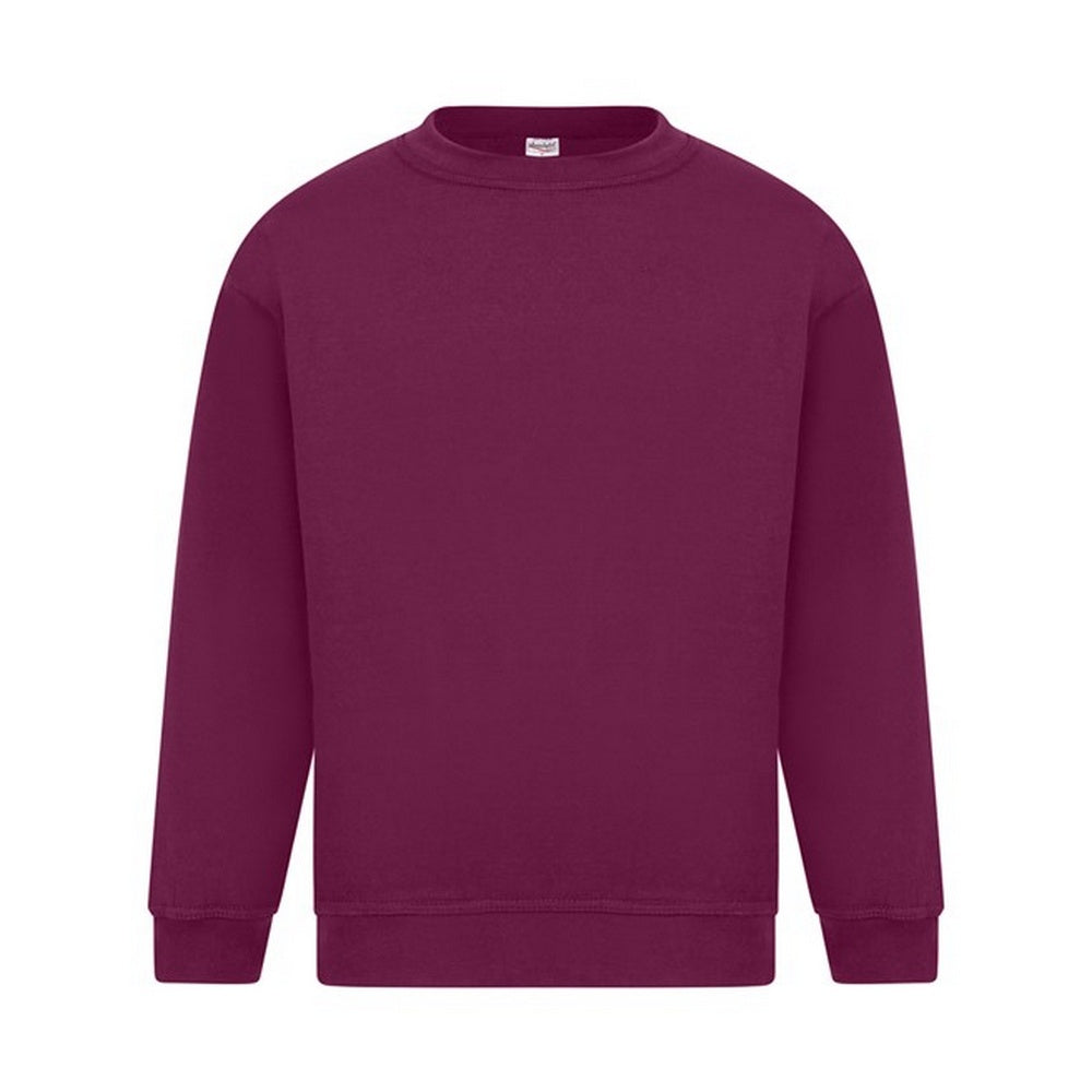 Burgundy - Front - Absolute Apparel Mens Sterling Sweat
