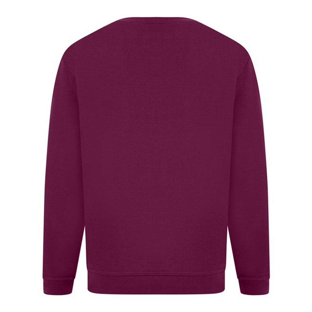 Burgundy - Side - Absolute Apparel Mens Sterling Sweat