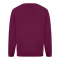 Burgundy - Side - Absolute Apparel Mens Sterling Sweat