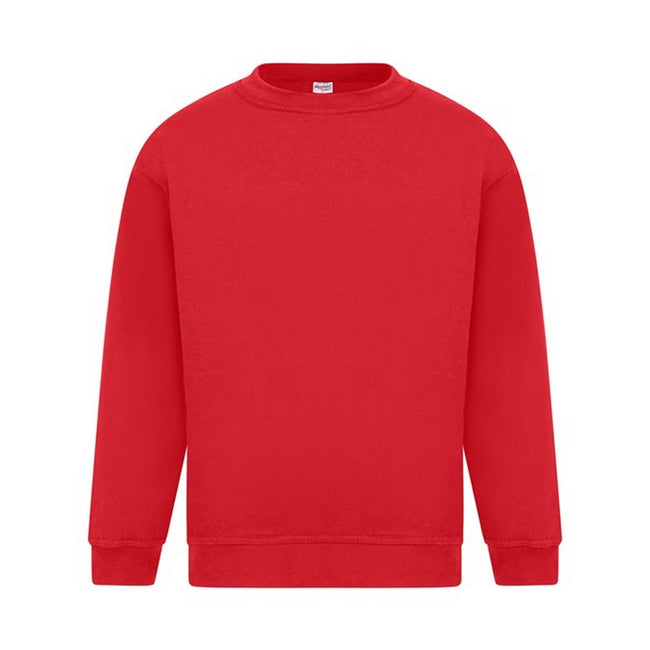 Red - Front - Absolute Apparel Mens Sterling Sweat