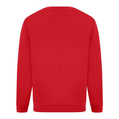 Red - Back - Absolute Apparel Mens Sterling Sweat