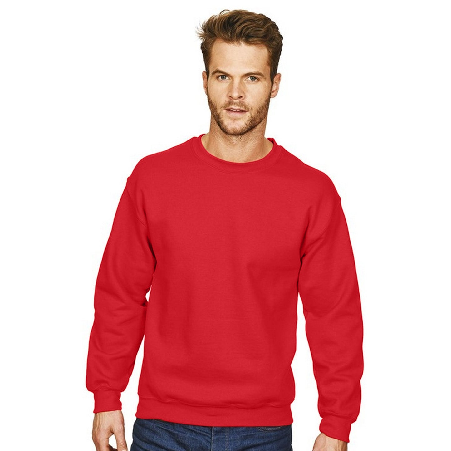 Red - Lifestyle - Absolute Apparel Mens Sterling Sweat