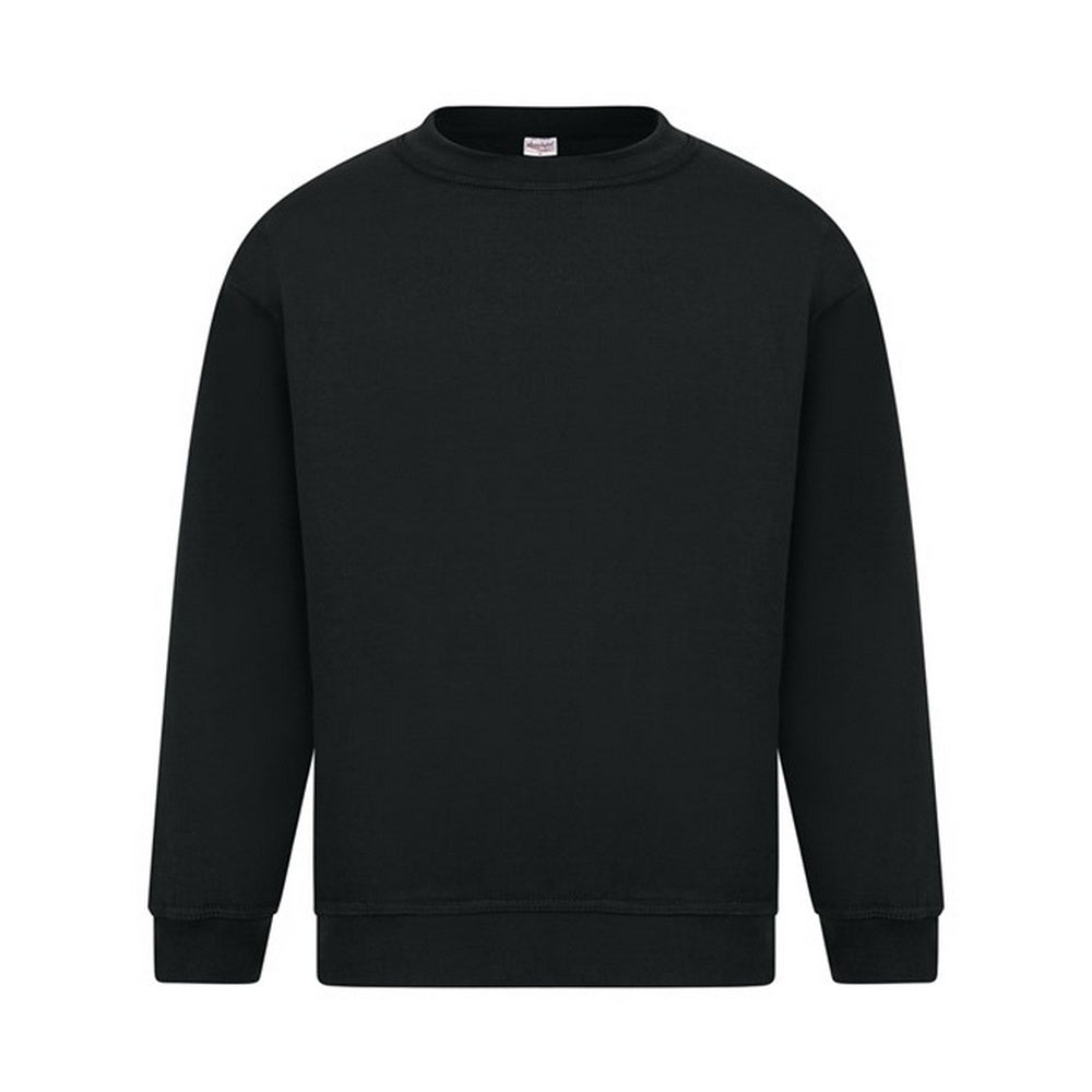 Black - Front - Absolute Apparel Mens Sterling Sweat