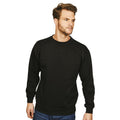 Black - Back - Absolute Apparel Mens Sterling Sweat