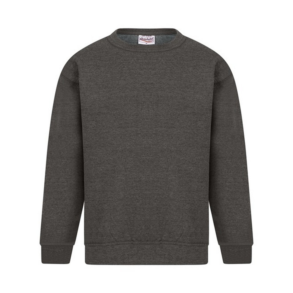 Charcoal - Front - Absolute Apparel Mens Sterling Sweat