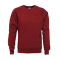 Burgundy - Front - Absolute Apparel  Childrens-Kids Sterling Sweat