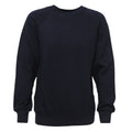 Navy - Front - Absolute Apparel  Childrens-Kids Sterling Sweat