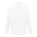 White - Lifestyle - Absolute Apparel Mens Long Sleeved Oxford Shirt