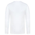 White - Back - Absolute Apparel Mens Thermal Long Sleeve T-Shirt