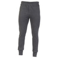 Charcoal - Front - Absolute Apparel Mens Thermal Long Johns