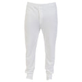 White - Front - Absolute Apparel Mens Thermal Long Johns