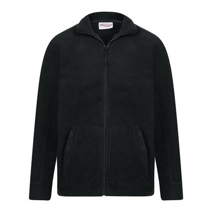 Black Opal - Front - Absolute Apparel Mens Alaska Full Zip Fleece