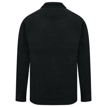 Black Opal - Side - Absolute Apparel Mens Alaska Full Zip Fleece
