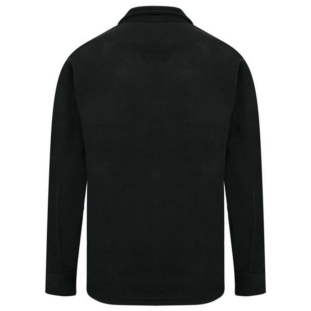 Black Opal - Side - Absolute Apparel Mens Alaska Full Zip Fleece