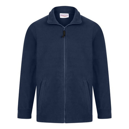 Navy - Front - Absolute Apparel Mens Alaska Full Zip Fleece