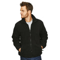 Black Opal - Back - Absolute Apparel Heritage Full Zip Fleece