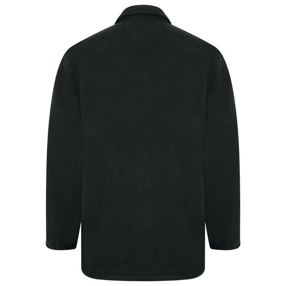 Black Opal - Side - Absolute Apparel Heritage Full Zip Fleece