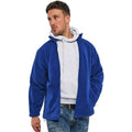 Royal - Back - Absolute Apparel Heritage Full Zip Fleece