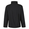 Black - Back - Absolute Apparel Mens Classic Softshell