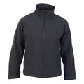 Navy - Front - Absolute Apparel Mens Boreal Softshell