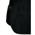 Black - Side - Absolute Apparel Adults Workwear Tabard With Pocket