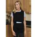 Black - Back - Absolute Apparel Adults Workwear Tabard With Pocket