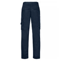 Navy - Back - Absolute Apparel Womens-Ladies Cargo Workwear Trousers