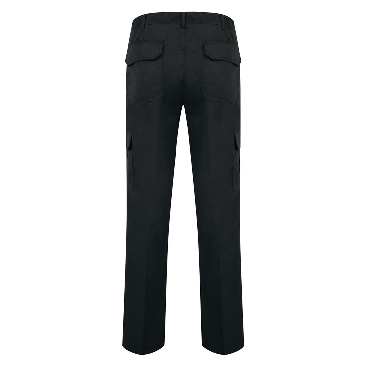 Black - Back - Absolute Apparel Mens Combat Workwear Trouser