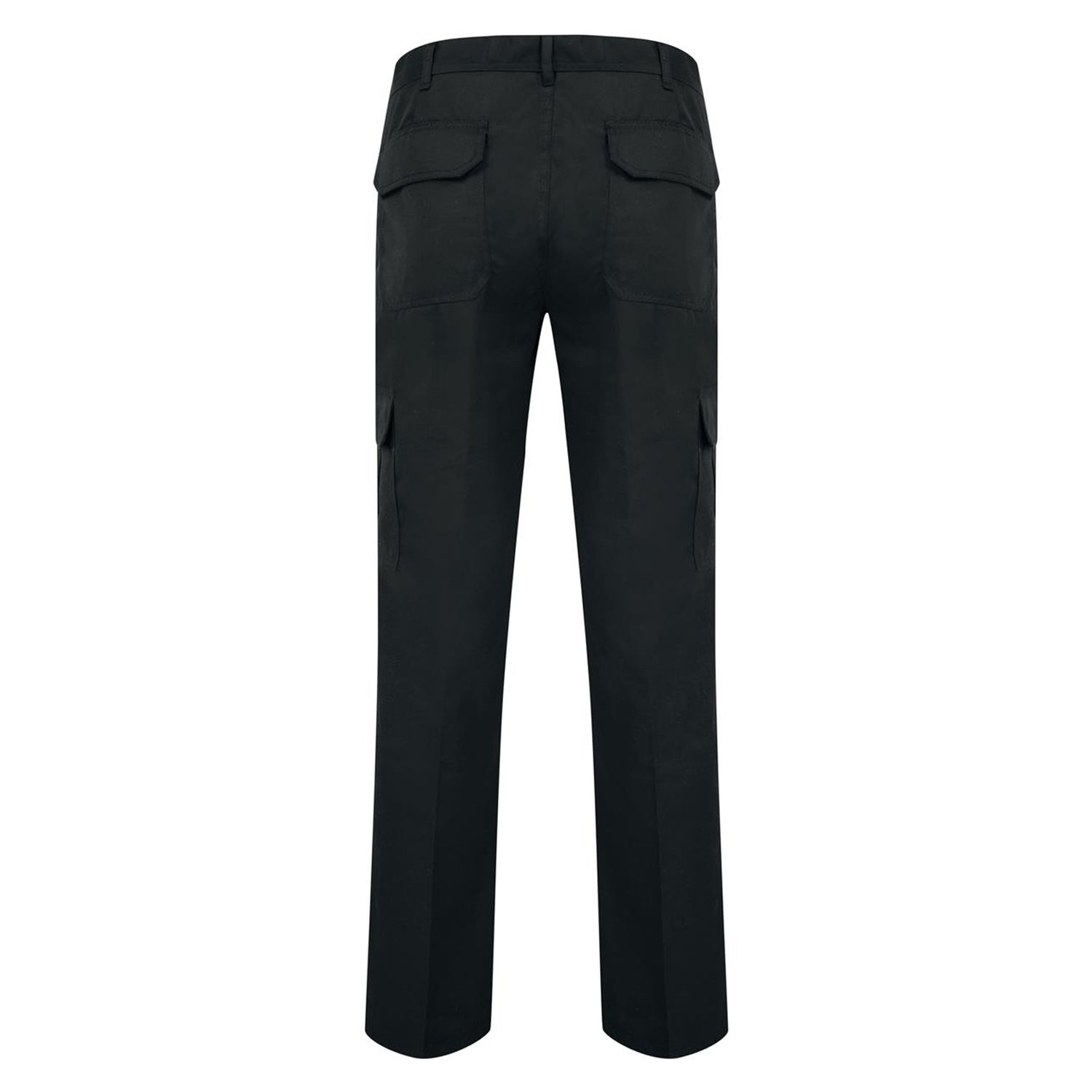 Black - Back - Absolute Apparel Mens Combat Workwear Trouser