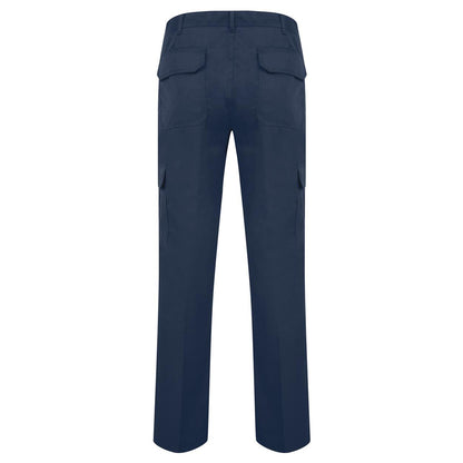 Navy - Back - Absolute Apparel Mens Combat Workwear Trouser