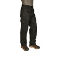 Black - Side - Absolute Apparel Mens Combat Workwear Trouser