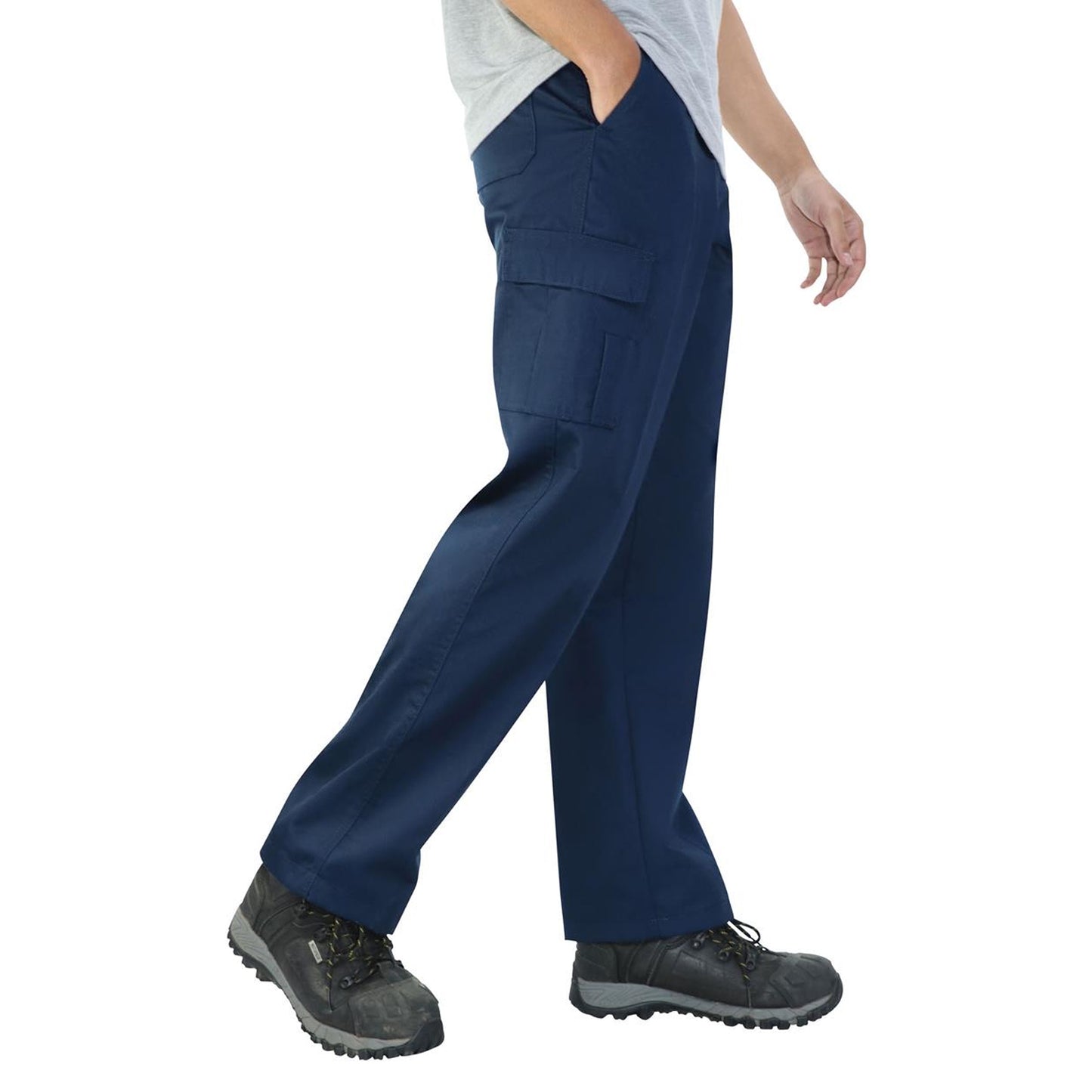 Navy - Lifestyle - Absolute Apparel Mens Combat Workwear Trouser