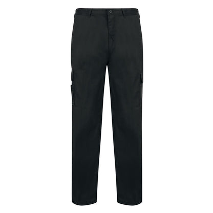 Black - Front - Absolute Apparel Mens Combat Workwear Trouser