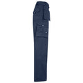 Navy - Lifestyle - Absolute Apparel Mens Workwear Utility Cargo Trouser