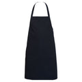 Navy - Front - Absolute Apparel Adults Workwear Full Length Apron