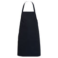 Navy - Front - Absolute Apparel Adults Workwear Full Length Apron