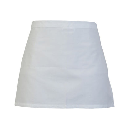 White - Front - Absolute Apparel Adults Workwear Waist Apron