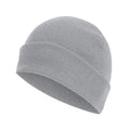 Sport Grey - Front - Absolute Apparel Knitted Turn Up Ski Hat