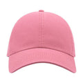 Pink - Back - Atlantis Action 6 Panel Chino Baseball Cap