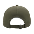 Olive - Side - Atlantis Action 6 Panel Chino Baseball Cap