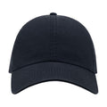 Navy - Back - Atlantis Action 6 Panel Chino Baseball Cap