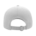 White - Side - Atlantis Action 6 Panel Chino Baseball Cap