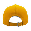 Yellow - Side - Atlantis Action 6 Panel Chino Baseball Cap