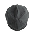 Dark Grey - Back - Atlantis Brooklin Raw Edge Jersey Beanie