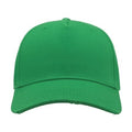 Green - Lifestyle - Atlantis Cargo Weathered Visor 5 Panel Cap