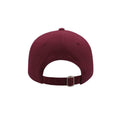 Burgundy - Back - Atlantis Cargo Weathered Visor 5 Panel Cap