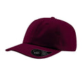 Burgundy - Front - Atlantis Dad Hat Unstructured 6 Panel Cap